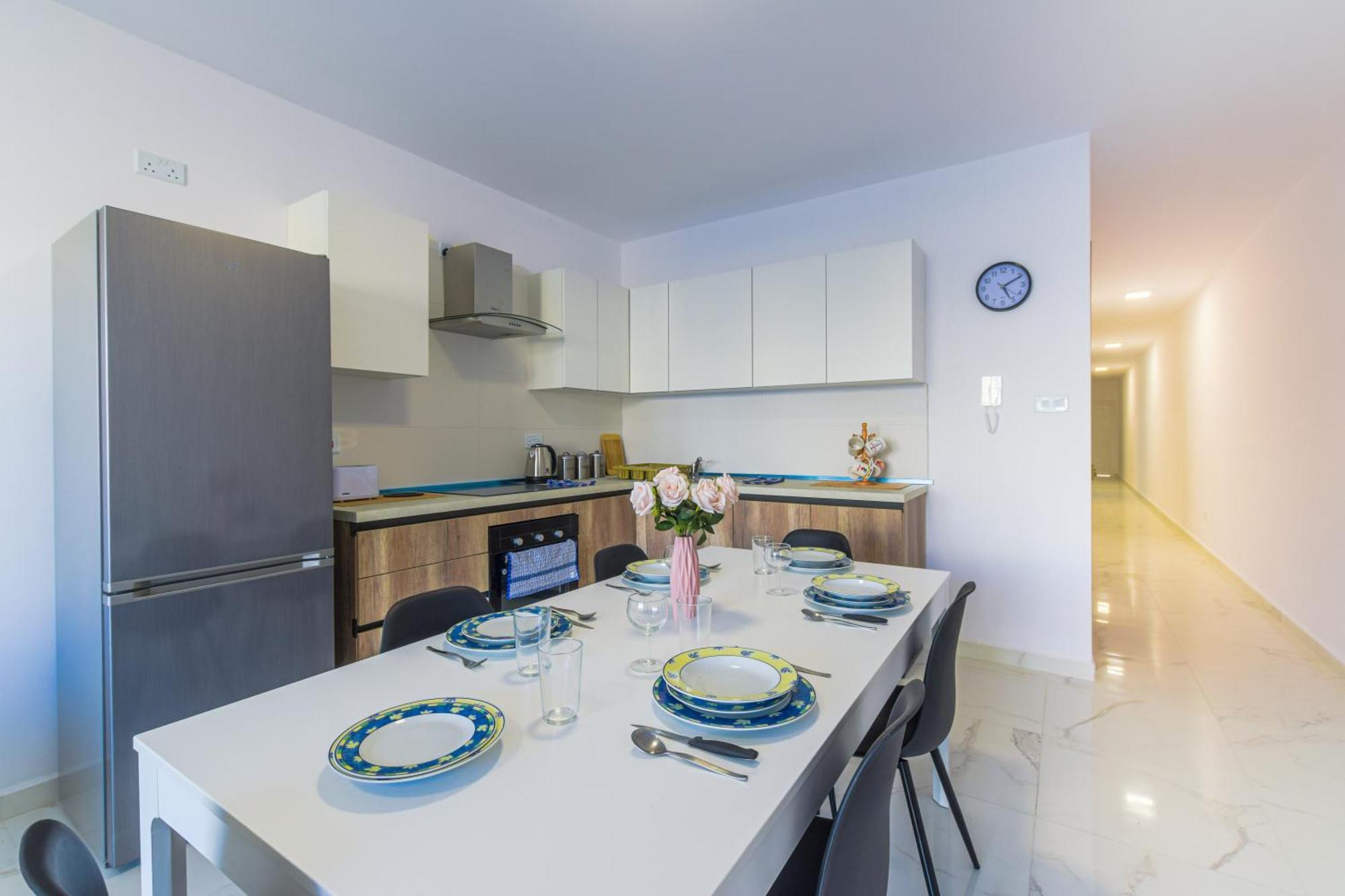 Spacious Brand New Apartment 3 Bdr 2Bth Bugibba St. Paul's Bay Dış mekan fotoğraf